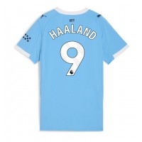 Manchester City Erling Haaland #9 Hjemmedrakt Dame 2025-26 Kortermet
